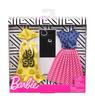 Barbie Moda 2'li Puantiyeli [Bebekler İçin Elbise Aksesuarları] [3 Yaş ve Üzeri] GHX60