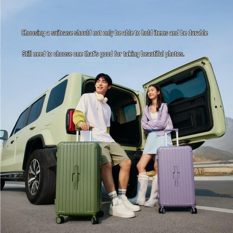 OIWAS 24-inch Hardside Checked Luggage