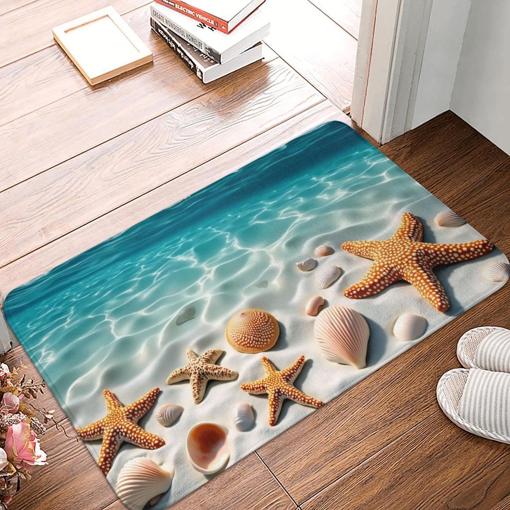 Vibrant Koi Fish Doormat Non-Slip Entrance Bathroom Kitchen Door Floor Mats Bedroom Balcony Carpet Rug