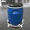 Q235 Steel Drum Dolly Cart with 5 Wheels for 55 Gallon Barrels, 1250 Lb Capacity Heavy-Duty Barrel Mover