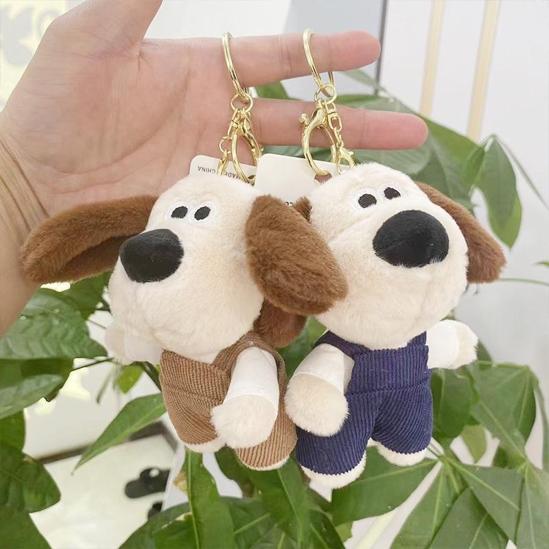 Adorable Cartoon Dog Plush Keychain Perfect For Key Organizer 12cm Height
