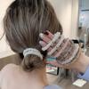 Version Retro Pearl Headband Simple Temperament Bracelet Dual-purpose Rubber Band Tie Head Crystal Hair Band Sweet Headgear