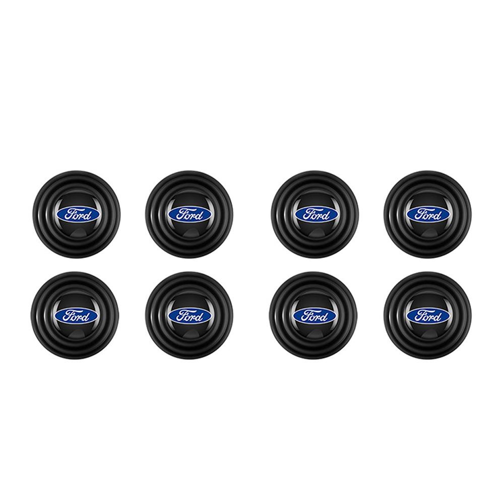 4/8/12pcs Car Door Hood Trunk Shock Absorber Cushion Pad Center Cover For Ford 2 Focus Ranger Mustang Fiesta Kuga Escape Mondeo CVW1
