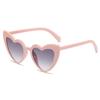 1PC Peach Heart Sun Party Špeciálne okuliare v tvare lásky Internet Celebrity Street Shot Módne pánske a dámske slnečné okuliare