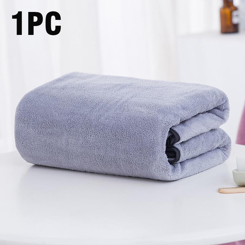 Multifunctional Large Thick Microfiber Bath Towel Quick-drying and Absorbent Beauty Salon Swimming Fitness Sports Towel