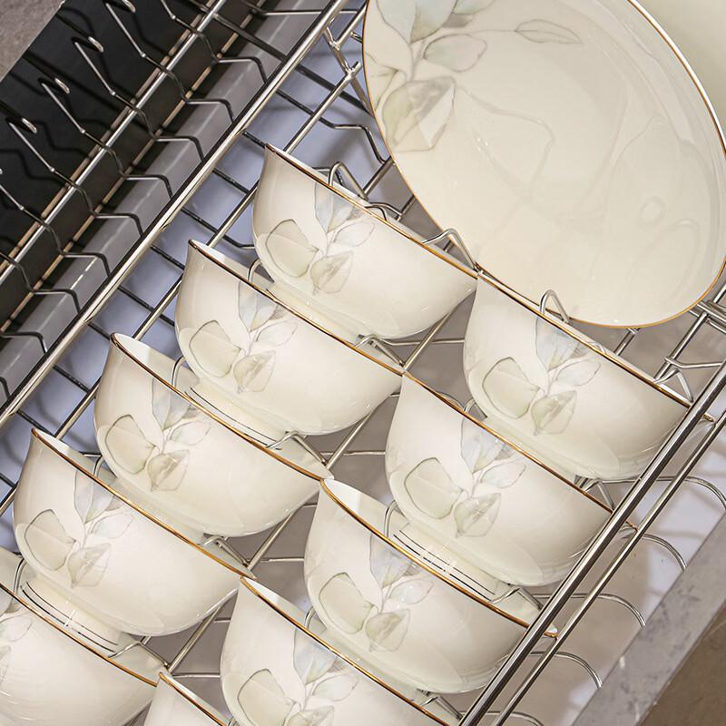 Wutuo Spring's Intent Ceramic Rice Bowls