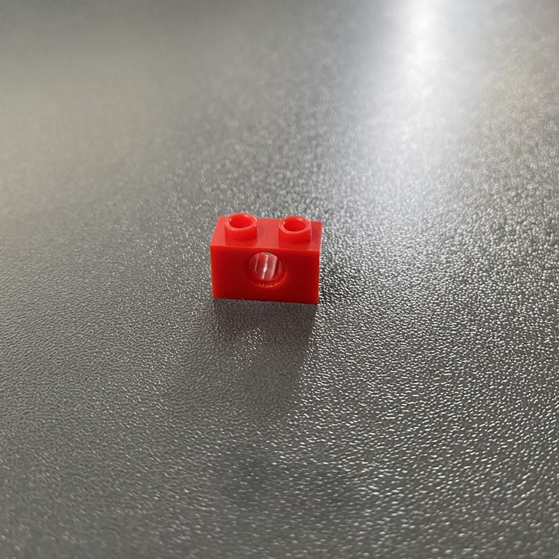Compatible Building Block Small Particles Building Block 3700 Accessories Parts Science And Technology Educational Aids 1X2 With 1 Hole Bump Beam