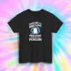 Penguin Shirt Funny Animal Lover Cute Ice Bird Joke Gift Tee S-5XL