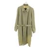 90s Old Packable Stainless Collar Coat Olive Spring Travel Men's Used