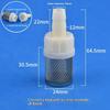 VP 1/3Pcs New 4mm 6mm 8mm 10mm 12mm 14mm 16mm 20mm Hose Stainless Steel Filter For Fish Tank Aquarium Garden DIY Accessories