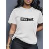 Ladies' Exquisite Printed T-Shirt - Summer Apparel for Women, Stylish Prints, Breathable And Comfortable, Round-Neck T-Shirt for Women, Soft Fabric