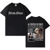 Rapper Alfredo Olivas Harajuku Style TShirt Unisex 2K Style Casual TShirt Loose Crew Neck Short Sleeve Gothic Clothing Unisex