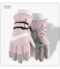 Warm Fleece Ski and Cycling Gloves - Touchscreen Compatible for Women and Men, Ideal for Winter Sports and Outdoor Activities
