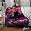 Grand Theft Auto Customize Your Name Blanket Gift Personalized Blanket Warmthful Decor Throw For Office Bedding Chair Home Decor for All Occasions