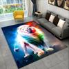 Nový koberec Dream Lion Animal 3D Area Large,Koberec do obývacího pokoje Ložnice Sofa Rohožka Dekorace,Kid Play protiskluzová podlahová podložka