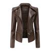 Spring Autumn Leather Jacket Women Fashion Casual Jacket