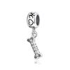 Original 925 Silver Charm Bead Love Dog Cat Paw Panda Firefly Pendant Charms Fit Bracelets Necklaces Women Jewelry