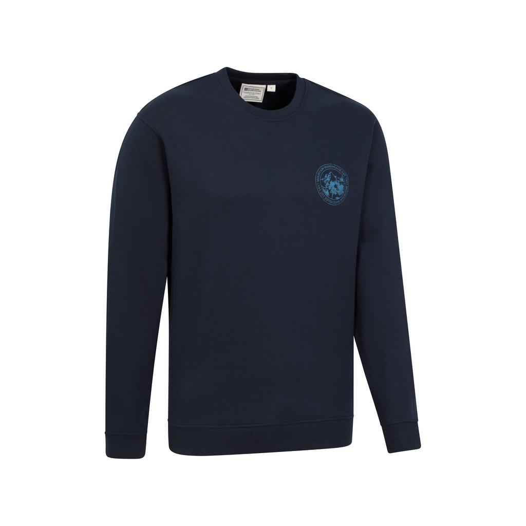 Mountain Warehouse Mens Mountain Crew Neck Sweatshirt