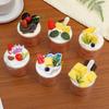 Simulation Fruit Cream Cake Model - Dessert Display Ornament