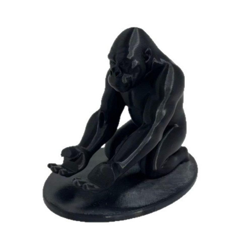 Telefonständer Lustiger Gorilla-förmiger Ständer 3D-gedruckte Dekorationen Gorilla-Schmuck Mehrzweck-Kreativer Stifthalter Heimdekoration