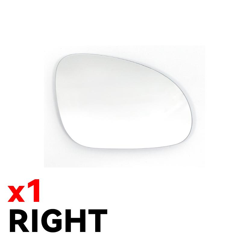 Door Rear View Mirror Glass Side Wing Mirrors Convex Heated Wing Angle Exterior Part Fit For VW Golf 6 MK6 2009-2012 Hatchback