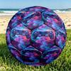 Game on Print Size 5 Soccer Ball, PU Wear Resistant Football for Match Training and Daily Practice, Birthday Gift for Soccer Fans
