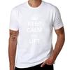 Keep calm and lift TShirt All Match Basic Short Sleeve Top