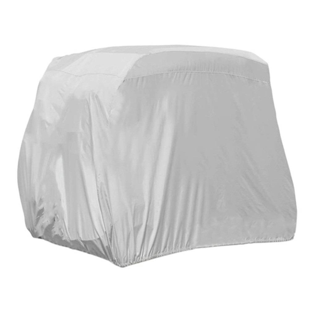 UV-beständige Golfcart-Abdeckung für 2/4 Personen, Outdoor-Fahrzeugabdeckung, Sightseeing-Autoabdeckung, Golfschläger