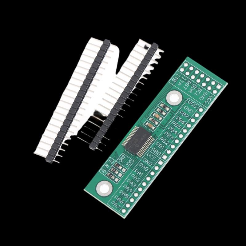 MCP23017-E/SS I2C Interface To 16IO IIC Input/Output Expansion Board Module MCP23017 Chip 3.0V-5.5V For Arduino C51