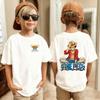 Tricou Bărbătesc Imprimat Anime Japonez One Piece Roronoa Zoro Băiat Copii Harajuku Mânecă Scurtă Copii Luffy Tricou Îmbrăcăminte