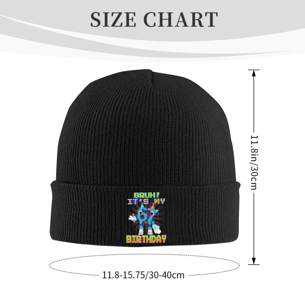Bruh It's My Birthday 67 Six Seven 6-7 Funny Brainrot Hats Autumn Winter Skullies Beanies Ski Cap Men Women Acrylic Knitted Hat