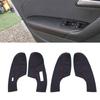 Only Sedan Mikrofaser-Leder-Auto-Innentürgriff-Panel-Armlehnen-Abdeckungs-Ordnung für VW Polo 2011 2012 2013 2014 2015 2016