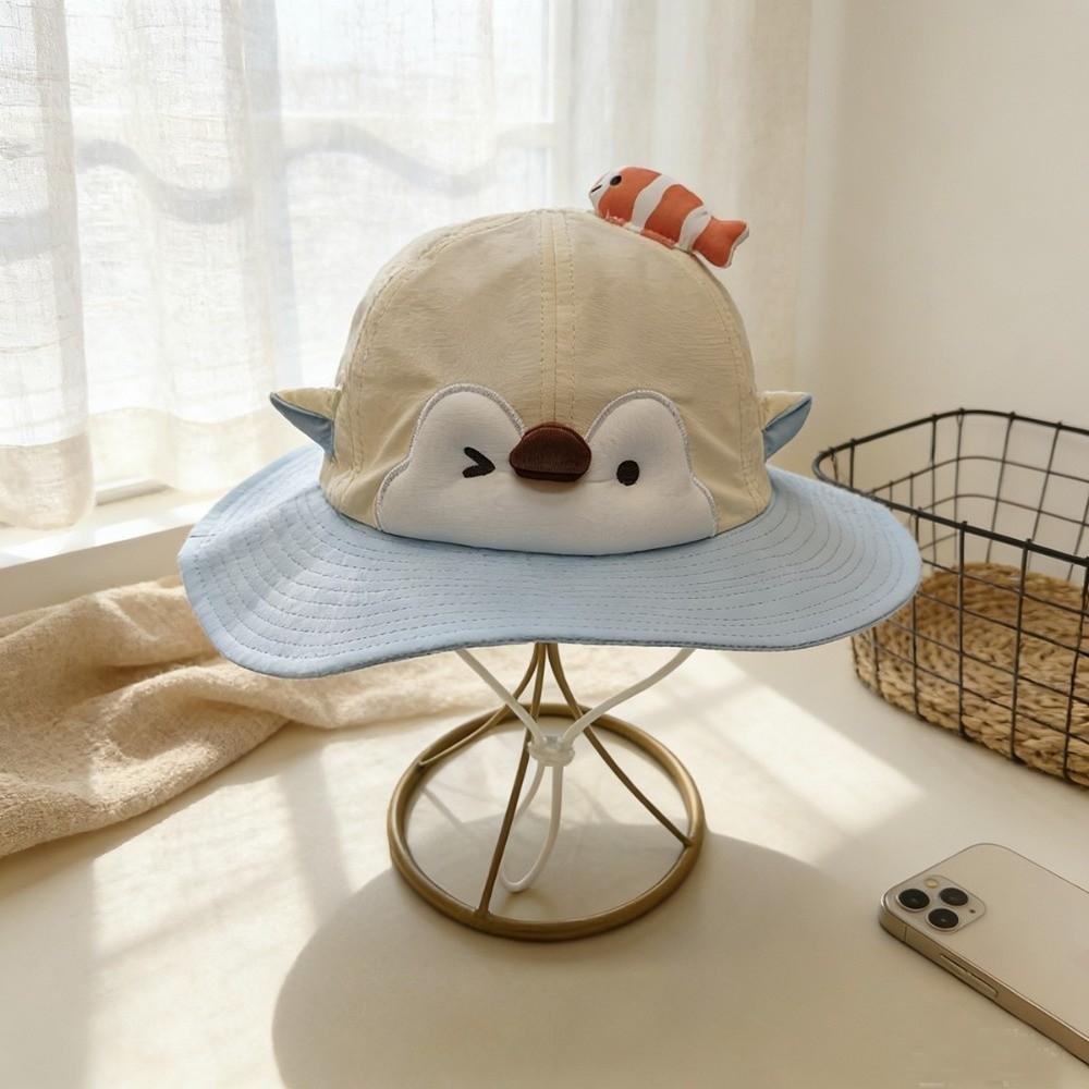 Summer Fisherman Hat Cartoon Sun Visor Cap 2026 Kids Bucket Hat For Girls Boys