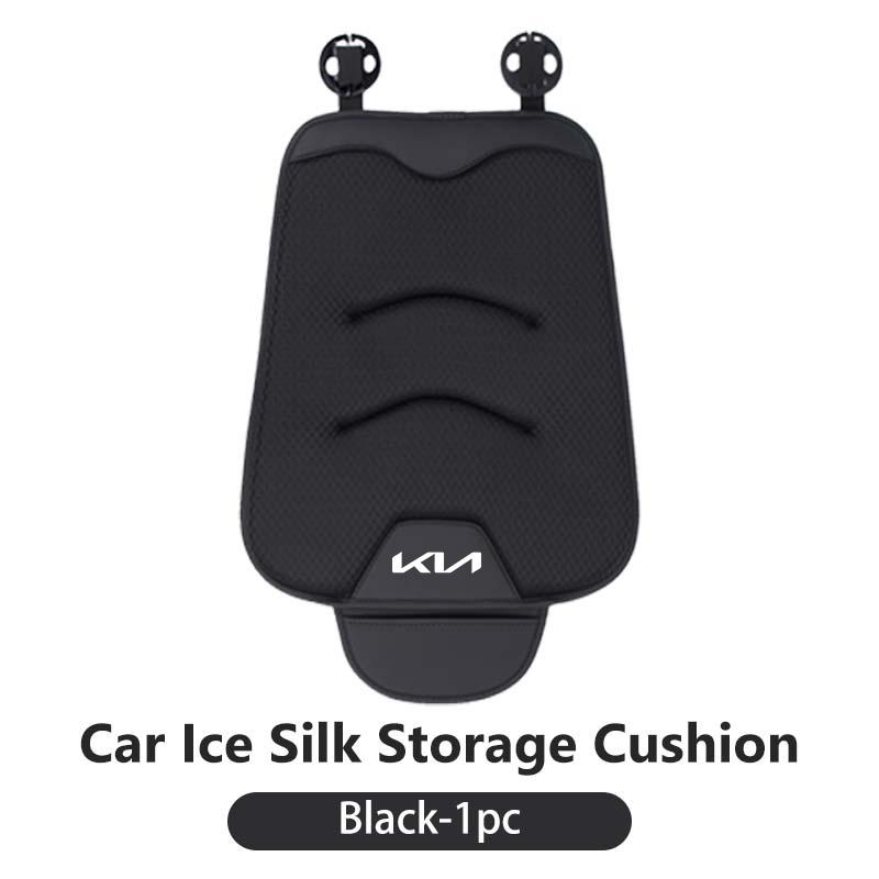 Car Universal Soft Seat Cover Ice Silk Cushion Anti Slip Storage Auto Seat Protect For KIA Cerato Soul Venga Forte Spectra udrgf