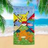 1pc Pokmon Spiritual Beach Towel, Quick-Dry Absorbent, Multi-Use for Beach Vacation Pool Yoga Gym Home, Perfect Gift for Friend