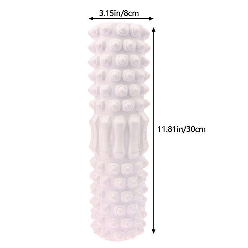 30CM Foam Axis Massage Roller Yoga Column Gym Fitness Equipment For Muscle Physiotherapy And Sports Rehabilitation Roller