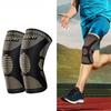 1 paar Unisex Kniecompressiekousen met Koperinfusie voor Hardlopen en Artritis - 1 Stuk, Verschillende Maten