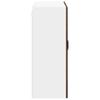 Wall Cabinet LUCCA Brown Oak 80 X 31 X 80 Cm Engineered Wood