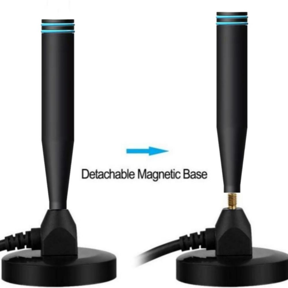 2025 New Indoor Digital TV Antenna Ground Wave Antenna Mini HDTV Antenna DV B-t2 Antenna