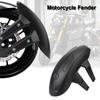 Capacul Aripa Roata Spate Motocicleta Neagra Aparator Antistropire Cu Suport Aparator de Noroi Universal Plastic