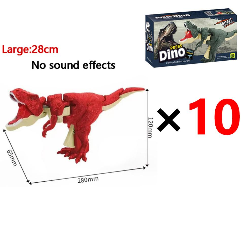 In Stock High Quality Swinging Dinosaur Toy Ingenious Telescopic Spring Dino Fidget Children Decompression Model Plaything Present