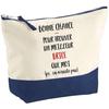 Makeup Bag - PLANETEE - Brice It Doesn't Exist - Large Size - HD Printing - Made In France