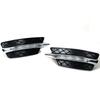 For Mercedes Benz W204 C-Class 2012-2014 Front Bumper Grill LED Fog Lamp DRL Daytime Running Light Car Accessorie