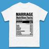 Ehe-Nährwertangaben Herren T-Shirt Damen Oberteile T-Shirts
