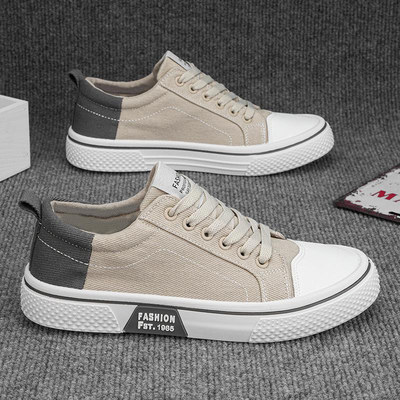Pantofi sport din pânză pentru tineri 2025 nou vară respirabili talpă plată tops joase pantofi din pânză la modă versatili casual valoare ridicată