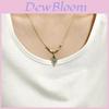 New Chinese Style Green Leaf Pendant Necklace For Women With Alloy Material And Elegant Design
