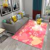 3D Colorful Heart Love Pattern Carpet Bathroom Anti Slip Floor Mat Carpet Rug Living Room Bedroom Entrance Doormat Decor Rugs