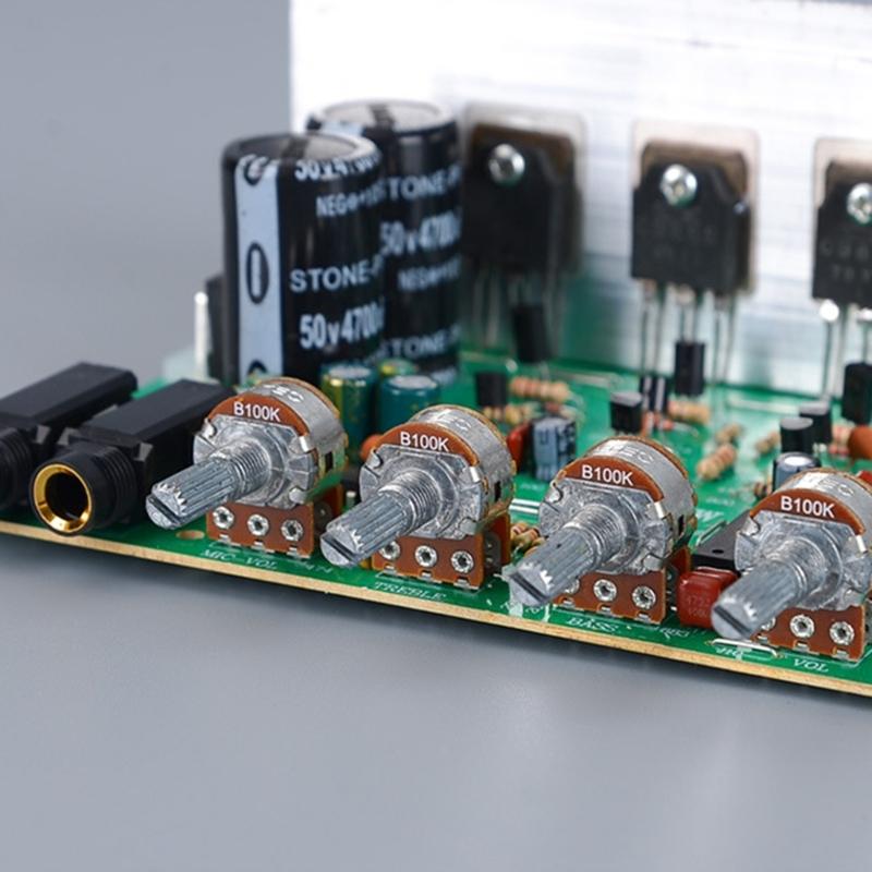 200W Power Amplifiers Board, A1633 C4278 Highly Power Power Amp Board Module for Subwoofer Speaker System