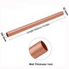 ID 1-8mm Copper Pipe Wall Thickness 0.5/1mm Red Copper Tube High Quality Copper Tube