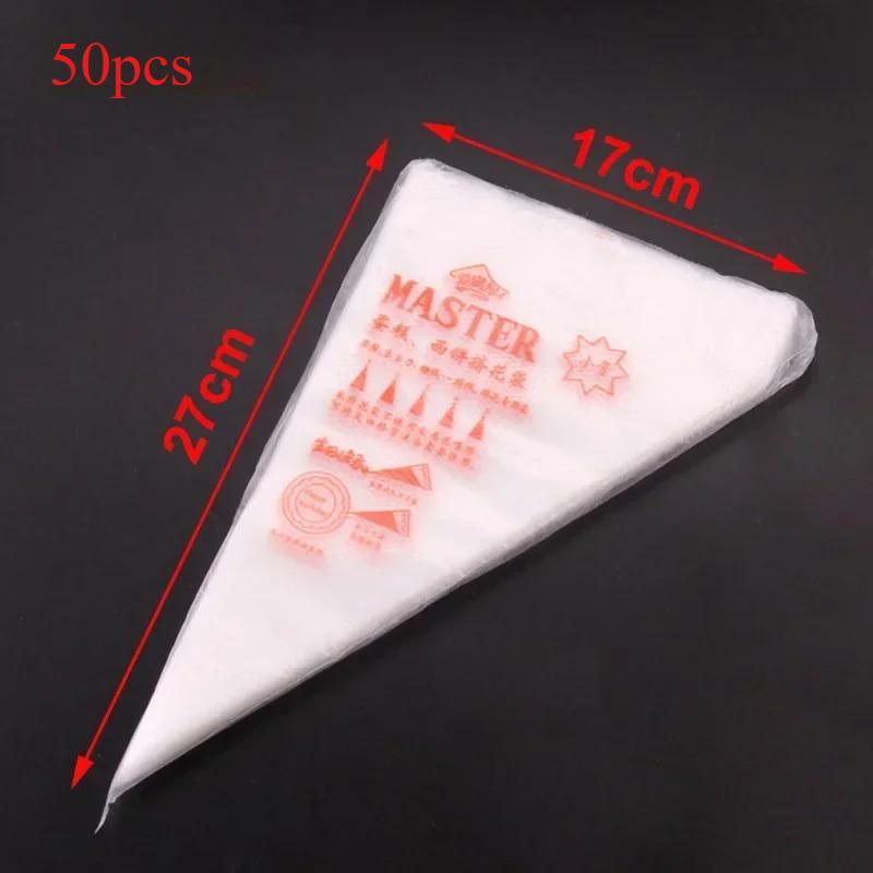 Disposable Piping Bags Kit Professional Cake Decorating Tools for Cupcakes Baking Fondant Pastry